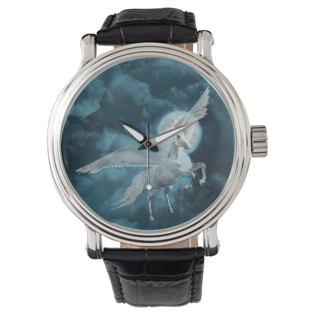 Moonlight pegasus horloge (Voorkant)