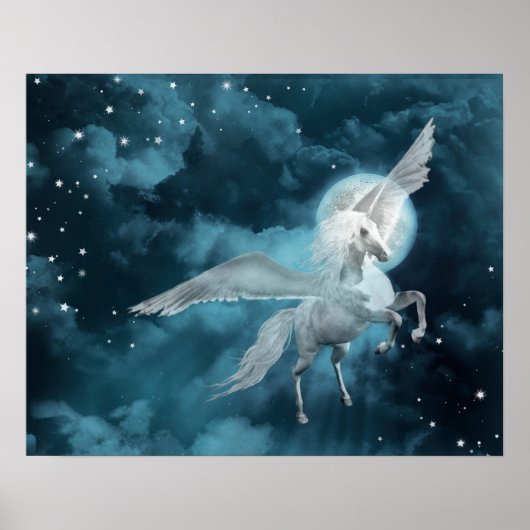 moonlight pegasus poster (Voorkant)