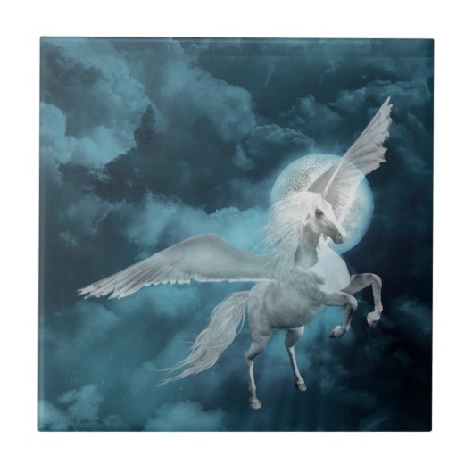 Moonlight pegasus tegeltje (Voorkant)