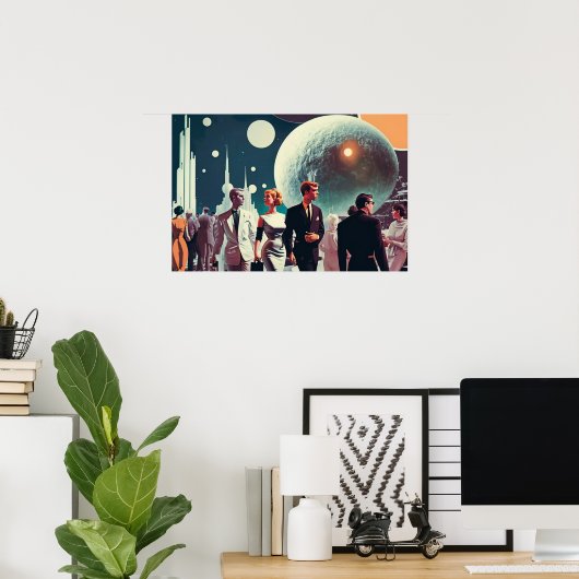 Moonlight Poster (Thuiskantoor)