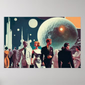 Moonlight-poster (met Logo aan de tekentafel) Poster (Voorkant)