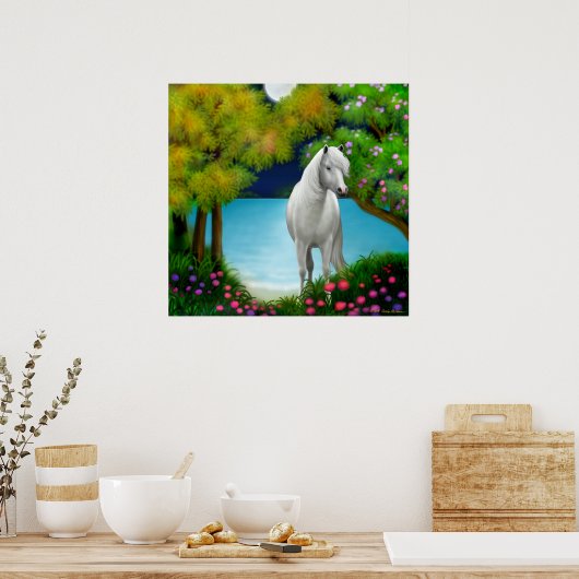 Moonlight-Poster Poster (Keuken)