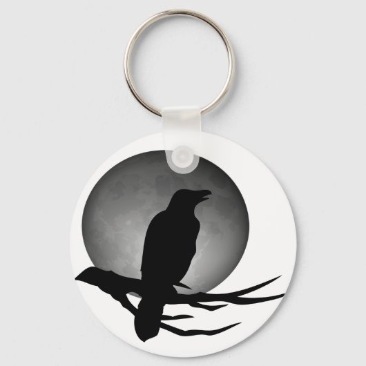 moonlight raven sleutelhanger (Voorkant)