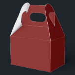 Moonlight Red Bedankdoosjes<br><div class="desc">A rich and moody color of moonlight red. This deep dramatic red is perfect for romantic nights, gothic weddings, vintage-style celebrations, and bold statement spaces. Each item screams kissed by shadow. "Moonlight red" can describe a deep, mystical color palette with muted reds and earthy tones, or it can refer to...</div>