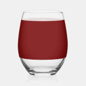 Moonlight Red Wijnglas Zonder Voet (Links)