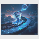 Moonlight Rehearsal – Dancing in the moonlight.  Cadeaupapier (Vlak)