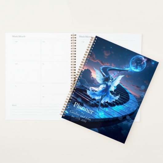 Moonlight Rehearsal – Dancing in the moonlight.  Planner (Display)
