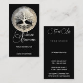 Moonlight Remembered | Boom des levens Visitekaartje (Voorkant / Achterkant)