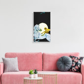 Moonlight Ride Canvas Afdruk (Insitu (Woonkamer))