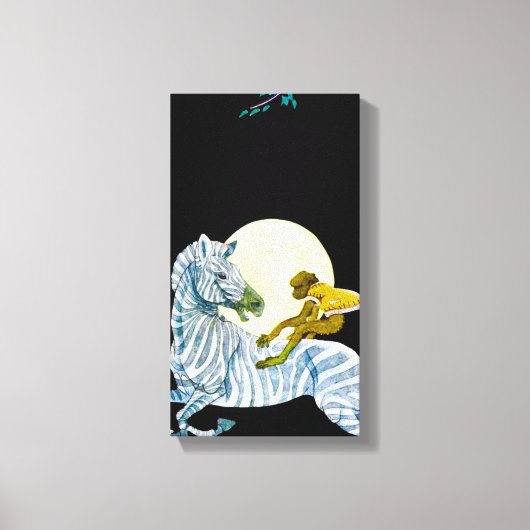 Moonlight Ride Canvas Afdruk (Voorkant)