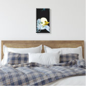 Moonlight Ride Canvas Afdruk (Insitu (Slaapkamer))
