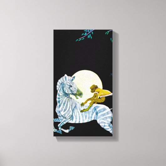 Moonlight Ride Canvas Afdruk (Voorkant)