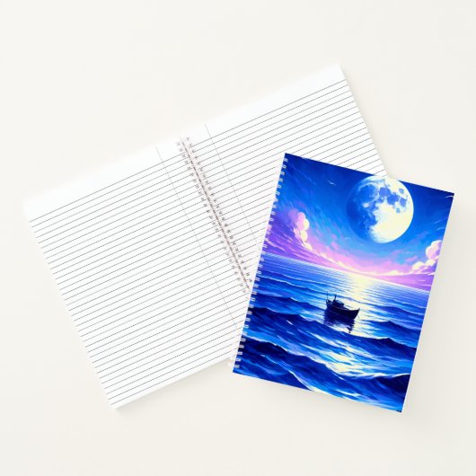 Moonlight Ride Notitieboek (Binnen)