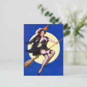 Moonlight Ride Pin omhoog Briefkaart (Staand voorkant)