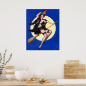 Moonlight Ride Pin omhoog Poster (Keuken)