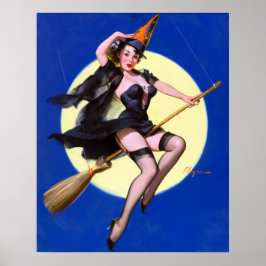 Moonlight Ride Pin omhoog Poster