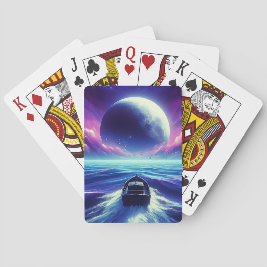 Moonlight Ride Pokerkaarten (Achterkant)