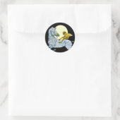 Moonlight Ride Ronde Sticker (Tas)