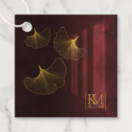 Moonlight-Romance Dank je Bourgogne ID881 Bedankjes Labels