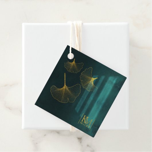 Moonlight Romance Dank je Emerald Gr ID881 Bedankjes Labels (In situ)