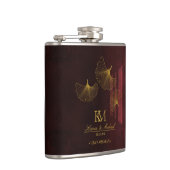 Moonlight Romance Groomsman Burgundy ID881 Heupfles (Rechts)