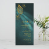 Moonlight Romance Trouwmenu Smaragd Gr ID881 (Staand voorkant)