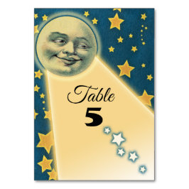 Moonlight Romance Trouwtafel Nummers Kaart