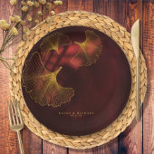 Moonlight Romance Wedding2 Burgundy ID881 Papieren Bordje