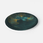 Moonlight Romance Wedding2 Emerald Green ID881 Papieren Bordje (Gekanteld)