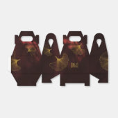 Moonlight Romance Wedding Burgundy ID881 Bedankdoosjes (Uitgevouwen)