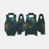 Moonlight Romance Wedding Emerald Green ID881 Bedankdoosjes (Uitgevouwen)