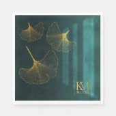 Moonlight Romance Wedding Emerald Green ID881 Servet (Voorkant)