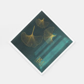 Moonlight Romance Wedding Emerald Green ID881 Servet (Hoek)