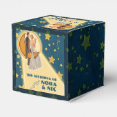 Moonlight Romance Wedding Favoriete Boxen Bedankdoosjes (Achterkant)