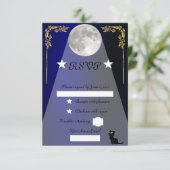 Moonlight RSVP Kaartje (Staand voorkant)