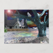 Moonlight schaduw.. briefkaart (Voorkant)