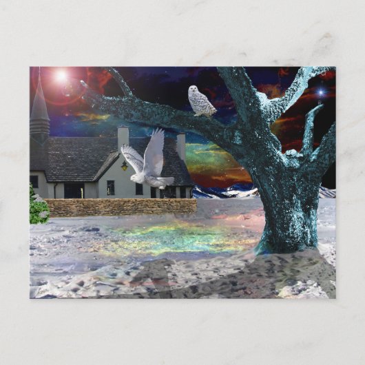 Moonlight schaduw.. briefkaart (Voorkant)