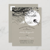 Moonlight schakelt Ash sparen het Briefkaart van d (Voorkant / Achterkant)