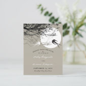 Moonlight schakelt Ash sparen het Briefkaart van d (Staand voorkant)