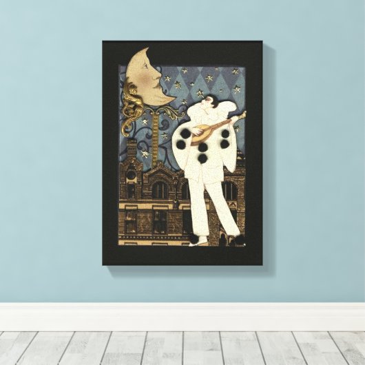 Moonlight Serenade Canvas Afdruk (Insitu (Houten vloer))