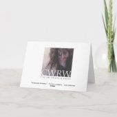 Moonlight Serenade Notecard Kaart (Achterkant)