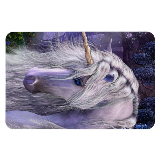 Moonlight Serenade Unicorn Premium Flexi Magnet Magneet (Horizontaal)