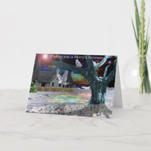 Moonlight Shadow - Kerstkaart Feestdagen Kaart