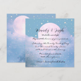 Moonlight Shimmer Atmosferische Trouwcollectie Kaart