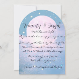 Moonlight Shimmer Atmosferische Trouwcollectie Kaart