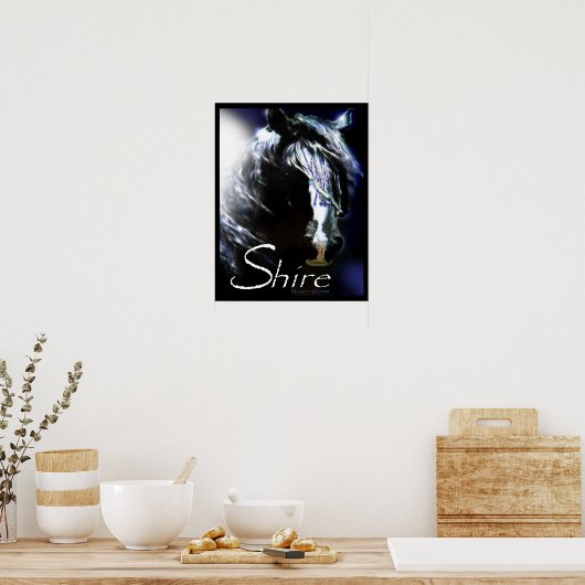 MOONLIGHT SHIRE POSTER (Keuken)