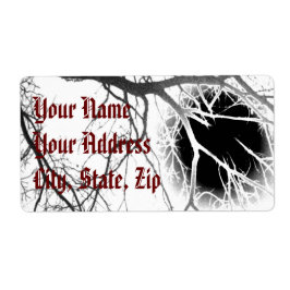 Moonlight Silhouette Etiket