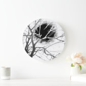 Moonlight Silhouette Grote Klok (Huis)