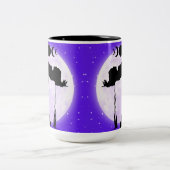 Moonlight Silhouetted Dancer Coffee Mok (Center)