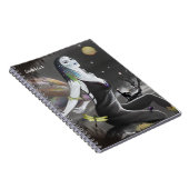 Moonlight Singer Spiral Photo Notebook Notitieboek (Rechterzijde)